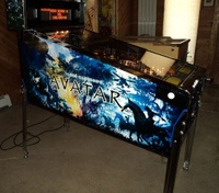 Image # 48914: James Cameron�s Avatar (Limited Edition) Cabinet - Left 
(Number 145 of 250. Cabinet serial number 228173.)