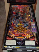 Image # 60259: Corvette Early Production - NCM Version - Playfield 
(Factory serial number 53336300011. Museum number NSC-2.)