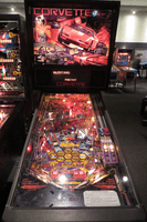 Image # 76913: Corvette Illuminated Front View 
(Photographed at an arcade.)