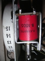 Image # 50106: Robin Hood Inside Backbox - Detail 
(This image is not upside down.)