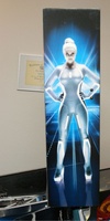 Image # 52745: Disney TRON Legacy (Limited Edition) Backbox - Right 
(Limited Edition number 130 of 400.)