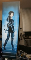 Image # 52744: Disney TRON Legacy (Limited Edition) Backbox - Left 
(Limited Edition number 130 of 400.)