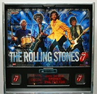 Image # 51301: The Rolling Stones (Limited Edition) Mirrored Backglass 
(Serial number 175.)