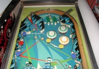 Image # 24754: Cosmos Upper Playfield 
(Serial number 2824.)