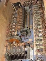 Image # 49652: Cosmos Inside German Cabinet 
(Note the Add-A-Ball Kit cable plug. Serial number 1638.)