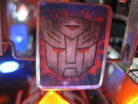 Image # 54902: Transformers� Limited Edition ("Combo") Spinning Target 
(Serial number 232675.)