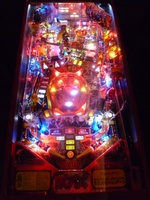 Image # 52342: AC/DC (Let There Be Rock Limited Edition) Illuminated Playfield 
(Serial number 234387.)