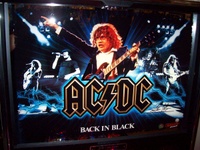 Image # 52321: AC/DC Back In Black (Limited Edition) Backglass 
(Serial number 234086.)