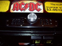 Image # 52391: AC/DC Back In Black (Limited Edition) Lockdown Bar - Detail 
(Serial number 234086.)
