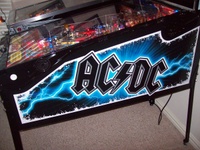 Image # 52336: AC/DC Back In Black (Limited Edition) Cabinet - Right 
(Serial number 234086.)