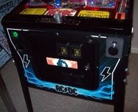Image # 52337: AC/DC Back In Black (Limited Edition) Cabinet - Front 
(Serial number 234086.)
