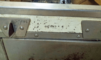Image # 74858: Cover Girl Sample Game - Cabinet - Serial Number 
(Serial number 01032 S.)