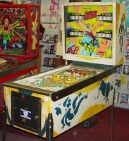 Image # 12203: Cowboy Cabinet - Right 
(This game has light shields colored two-tone green.)