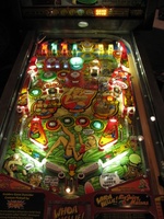 Image # 64771: Whoa Nellie! Big Juicy Melons� Illuminated Playfield 
(Serial number 4030-2. Photographed at Chicago Expo 2011.)