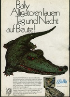 Image # 23021: Alligator German Ad 
(From the German operator magazine Automaten Markt, September 1969.)