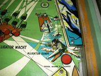 Image # 26677: Alligator Playfield - Detail 
(Alligator Sumpf (Swamp). Serial number 1109.)