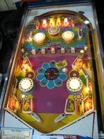 Image # 83578: Crescendo Illuminated Playfield 
(Photographed at the 2014 Northwest Pinball and Arcade Show.)
