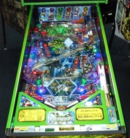 Image # 66028: The Avengers Hulk (Limited Edition) Illuminated Playfield 
(Serial number 238469.)