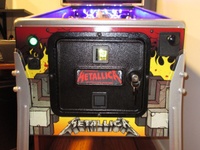 Image # 61704: Metallica Master of Puppets (Limited Edition) Cabinet - Front 
(Cabinet serial number E241334.)