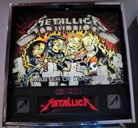 Image # 61685: Metallica Master of Puppets (Limited Edition) Backbox 
(Cabinet serial number E241334.)