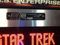 Image # 59310: Star Trek (Enterprise Limited Edition) Limited Edition Plaque 
(Limited Edition number 285 of 799. Cabinet serial number 243740.)