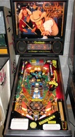 Image # 47846: Cue Ball Wizard Cabinet - Front View 
(The center plastic belonging under the pivoting ball shooter is missing from this game.)