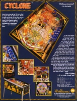 Image # 4608: Cyclone Flyer - Back 
(The speaker panel on the game shown here is actually one from Williams' 1987 F-14 Tomcat machine.)