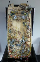 Image # 65409: Metallica (Pro LED) Under Playfield 
(Serial number E249370.)