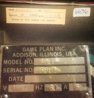 Image # 62978: Cyclopes Serial Number Tags 
(Serial number 5882.)