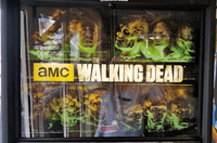 Image # 73392: The Walking Dead (Premium) Translite 
(Outdoor light is reflecting onto the glass and the photographer.)