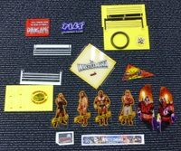 Image # 65972: Legends of Wrestlemania (Limited Edition) Factory Goodie Bag 
(These extra parts were included with each game.)