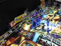 Image # 65960: Legends of Wrestlemania (Limited Edition) Upper Left Flipper 
(This flipper has a paddle mounted on its top to allow player to timely knock a ball from its path on the aerial habitrail.)