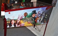 Image # 66980: The Wizard of Oz 75th Anniversary Edition Cabinet - Right 
(The ball shooter assembly on this game was not installed by the manufacturer.)