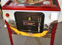 Image # 66981: The Wizard of Oz 75th Anniversary Edition Cabinet - Front 
(The ball shooter assembly on this game was not installed by the manufacturer.)