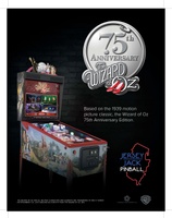 Image # 68329: The Wizard of Oz 75th Anniversary Edition Black Flyer - Front - Initial Version - No Price 
(No price is printed on the back side of the flyer.)