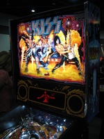 Image # 65372: KISS (Pro) Illuminated Translite 
(Photographed at the Northwest Pinball and Arcade Show, June 2015. Serial number 254018.)