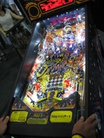 Image # 65373: KISS (Pro) Illuminated Playfield 
(Photographed at the Northwest Pinball and Arcade Show, June 2015. Serial number 254018.)