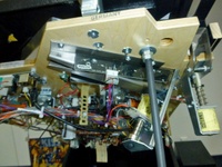 Image # 66398: KISS (Pro) German Under Playfield - Trough Assembly 
(The trough holds four balls.)