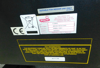 Image # 76480: KISS (Pro) Manufacturer Sticker - Germany 
(Serial number E254053.)