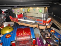 Image # 69388: The Big Lebowski� Pinball (First Model) Upper Right Playfield