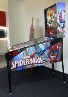 Image # 67901: Spider-Man (Vault Edition) Cabinet - Right 
(Serial number E258144.)