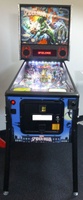 Image # 67902: Spider-Man (Vault Edition) Cabinet - Front View 
(Serial number E258144.)