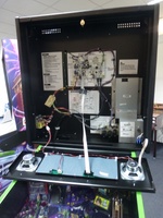 Image # 68513: Ghostbusters (Limited Edition) Inside Backbox 
(Serial number E 258926.)