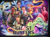 Image # 68471: Ghostbusters (Limited Edition) Backglass 
(Serial number E 258955.)