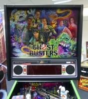 Image # 68500: Ghostbusters (Limited Edition) Backglass 
(Serial number E 258926.)