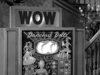 Image # 81320: Dancing Dolls Backbox Modified for TV 
(From The Addams Family TV series, season 2, episode 3, 'Morticia's Romance: Part 2'. Original air date October 1, 1965.)