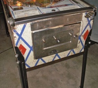 Image # 69923: Dancing Lady Cabinet - Front 
(The style of lockdown bar shown here is not the original one for this game.)