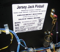Image # 70860: Dialed In! (Standard Edition) Manufacturer Sticker 
(Serial number 08722050.)