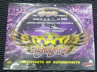 Image # 70169: Aerosmith (Limited Edition) Limited Edition Certificate 
(LE number 367 of 500.)