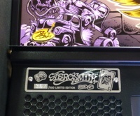 Image # 70142: Aerosmith (Limited Edition) Backbox - Numbered Plate 
(LE number 367 of 500.)
